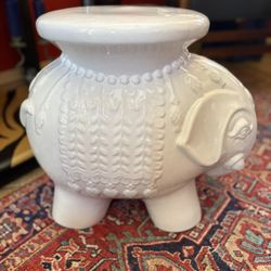 Ceramic Elephant Stool/table