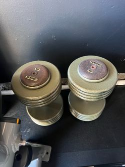 IVANKO 90LB DUMBBELLS