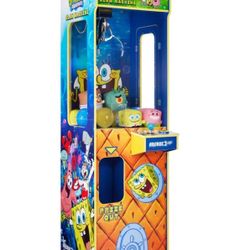 Arcade 1Up SpongeBob SquarePants Claw Machine (Sealed In box)