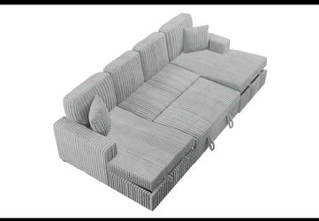Jumbo corduroy couch new in box