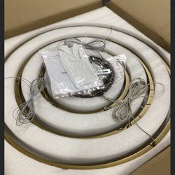 3 Ring Led Chandelier