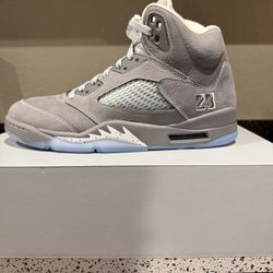 Retro Jordan 5 Wolf Grey (2026) Size 12 $340