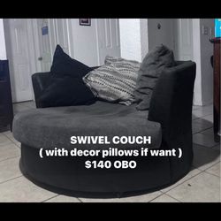 Swivel couch