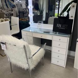 White Led Makeup Vanity 🔥buy Now pay Later 