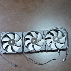 ​Set of 3 Corsair SP120 RGB Elite 120mm Fans - Black (No Controller)