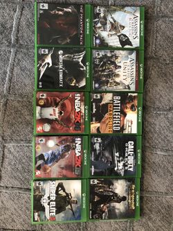 XBox One Games *Negotiable Prices*