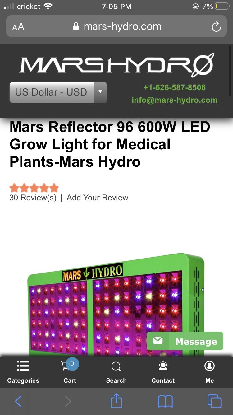 Mars Hydro Led Grow Light 600w