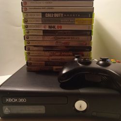 Xbox 360 Slim W/17 Games ( Bundle, Combo, Savings)