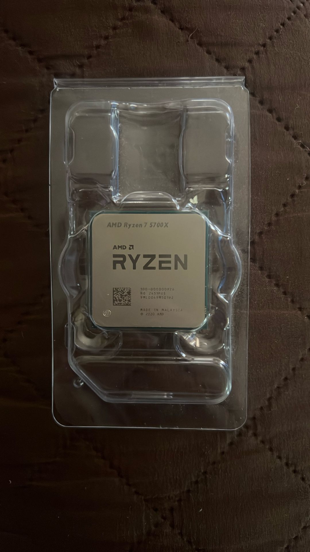 AMD Ryzen 7 5700X 8-Core, 16-Thread Unlocked Desktop Processor