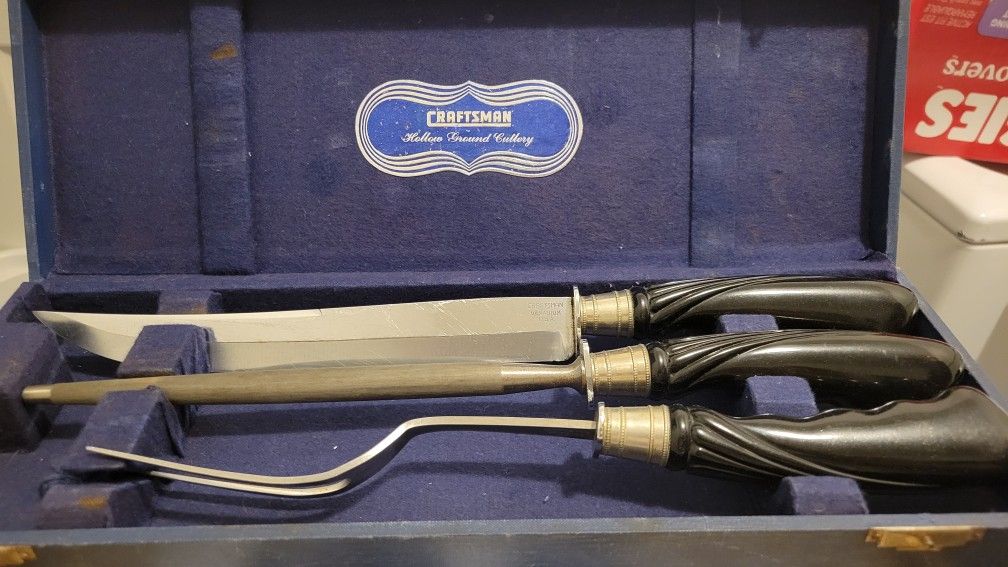 Vintage Craftsman Kitchen Cutlery Set