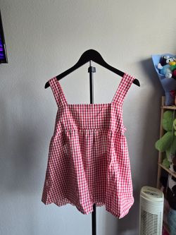 Peplum Babydoll Top