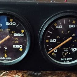 Autometer Automotive Water And Oil Mechanical Gauges 