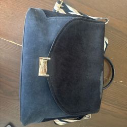 Kate Spade large dark blue crossbody bag