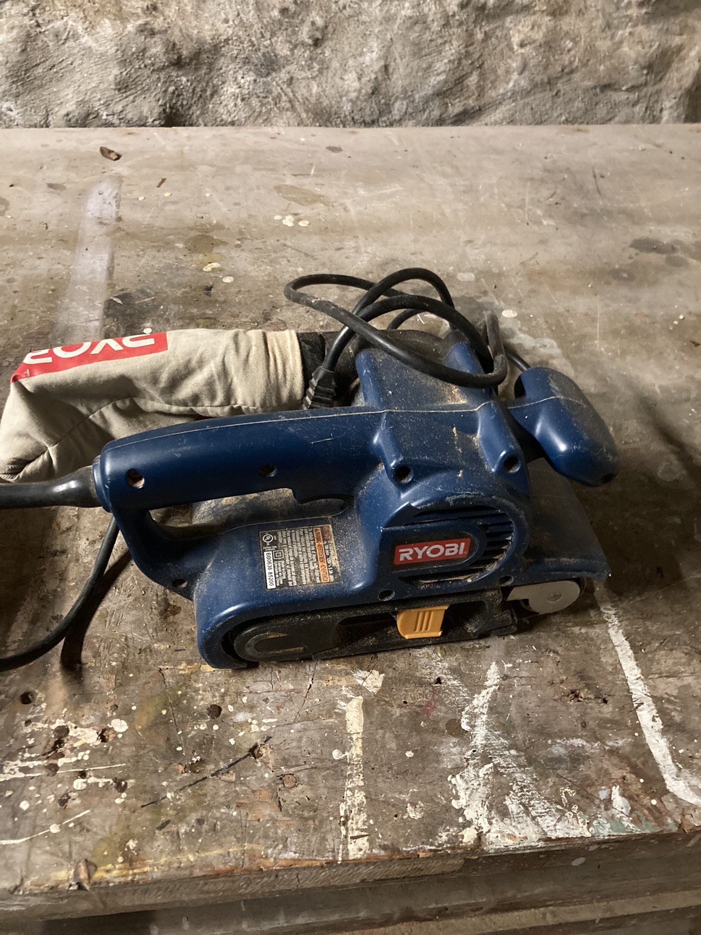 Used Ryobi Corded Belt Sander