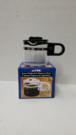 Coffee Espresso replacement carafe (3 with black lids)
