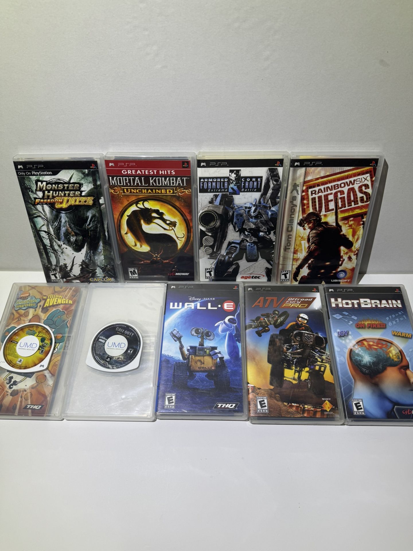 PlayStation PSP Game Bundle (9 Games)