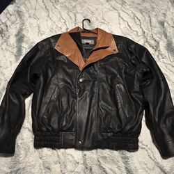 Authentic Wilson’s Leather Bomber Jacket Men’s M