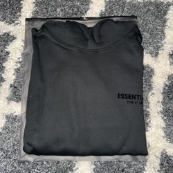 Essential Fear of God black hoodie 