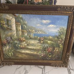 Handpainted wall decor