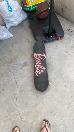 Girls Barbie skate board