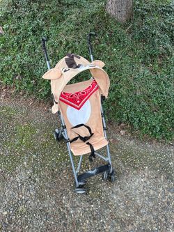 Novelty Horse Umbrella Baby Stroller