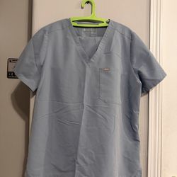 Figs Scrub Set - “Dusty Blue”