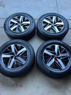 Kia Sorento 18in wheels 5x114.3 (5x4.5) Tires 235/65r18 Fit Telluride Hyundai Santa Fe Palisade etc