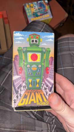 Vintage x-9 robot car