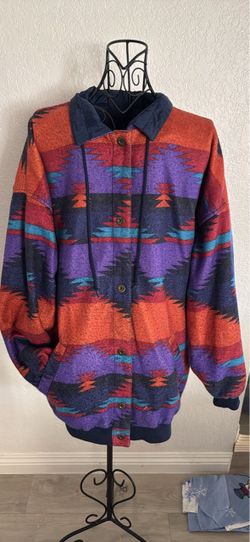 Vintage Arizona Southwestern Reversible Jacket