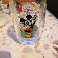 Disney Glass Cups 