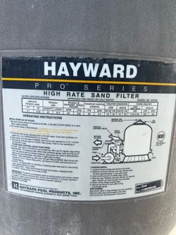 Pool Sand filter