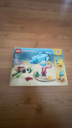 Lego Dolphin And Turtle