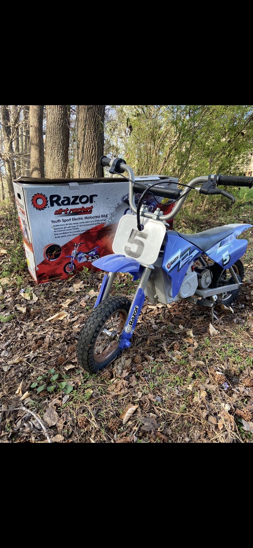 Razor Dirt Rocket Dirt Bike.