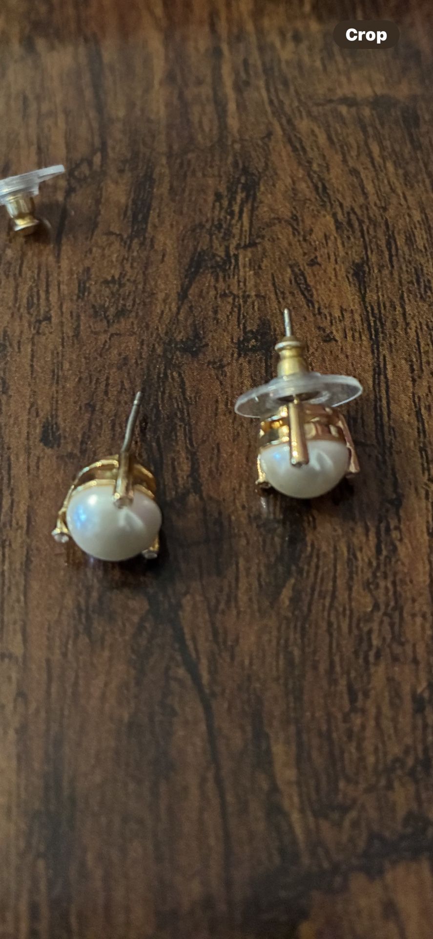 Pearl Post Ear Rings