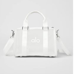 Alo Mini Sheer Duffle Brand New 
