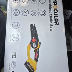 Maxcular

(64)
Mini Chainsaw Cordless 6-Inch with 4.0 Ah Battery,2024 Upgraded Portable Handheld Chain Saw,Battery Level Display