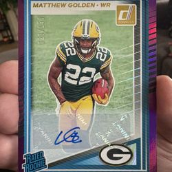 Matthew Golden Football Card