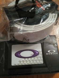 Oakley Belt And Buckle