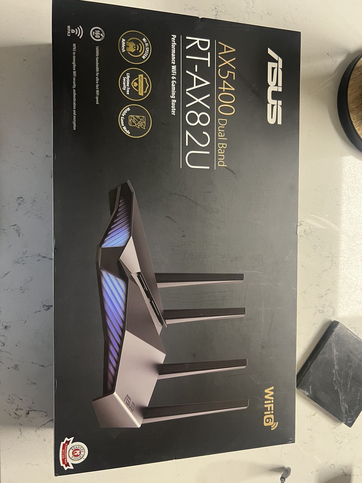 ASUS RT-AX82U (AX5400) Dual Band WiFi 6 Extendable Gaming Router