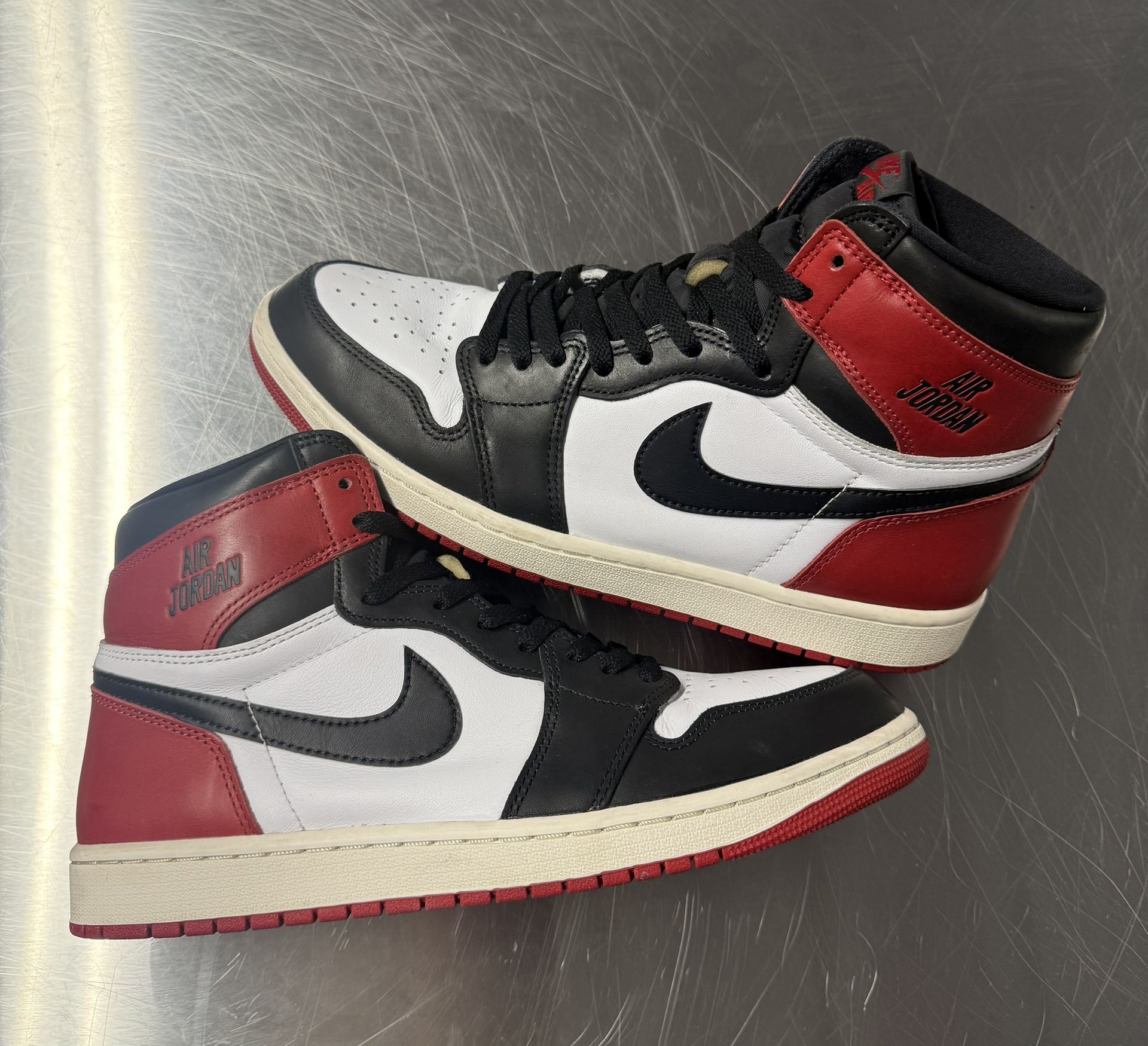 Jordan 1 High Black Toe Reimagined size 11
