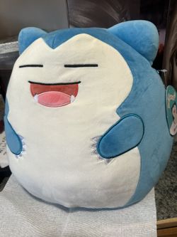 10” Snorlax Squishmallow NWT - Official Pokemon collectible plush - Kellytoy
