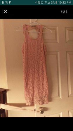 Pink dress