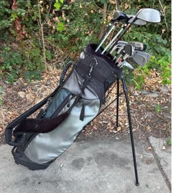 Knight XR U-Cut golf set (Driver+3w+5w+9w+3hybrid+4i-pw+sw+putter+stand bag)