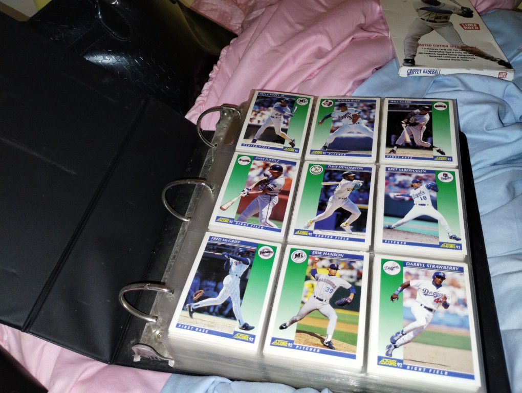 Over 2000 Baseball Card Collection 