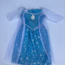 Queen Elsa princess dress Halloween Size 4-6