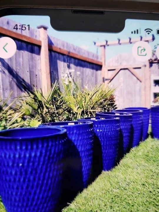 $89 Each Beautiful Ceramic Pot 22x17