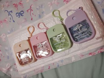 Wish Hand Sanitizer Clip-On Set of 4