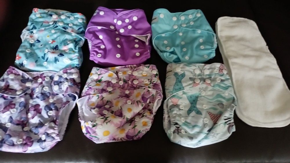 Girls Cloth Diapers