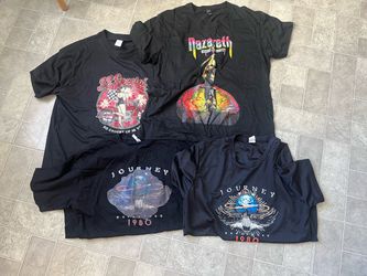 Lot of 4 Black Rock T-Shirts: All new without tags $30 for all