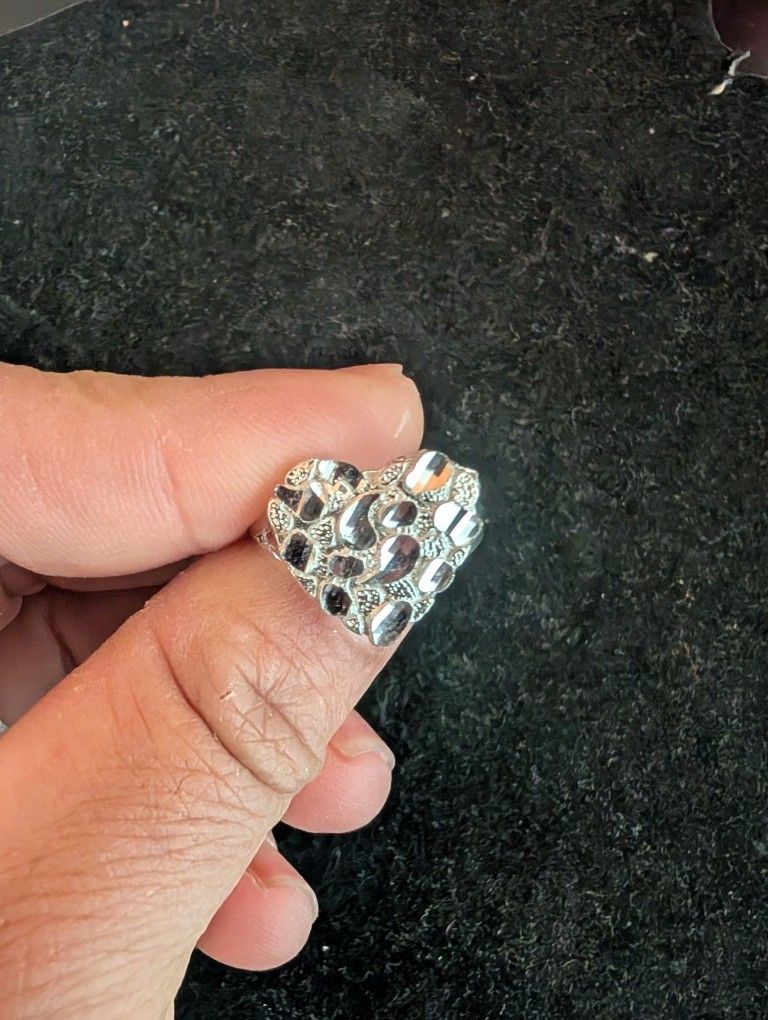 Silver .925 ❤️ Nugget Size 7,8 and 9